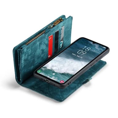 CaseMe mobildeksel 008 8-kort Samsung Galaxy A35 - Blå