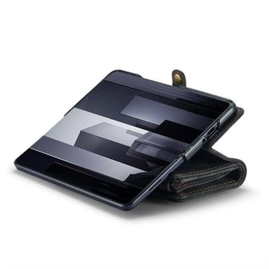 CaseMe mobildeksel 008 5-kort Samsung Galaxy Z Fold 6 - Svart/Grå
