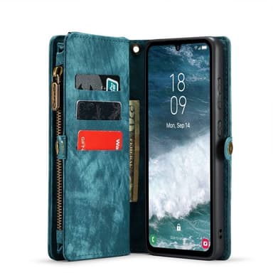 CaseMe mobildeksel 008 8-kort Samsung Galaxy A35 - Blå
