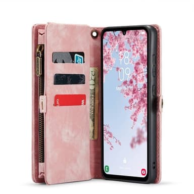 CaseMe mobildeksel 008 8-kort Samsung Galaxy A35 - Rosa