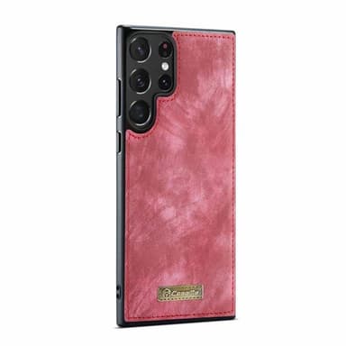 CaseMe mobildeksel 008 8-kort Samsung Galaxy S24 Ultra - Rød