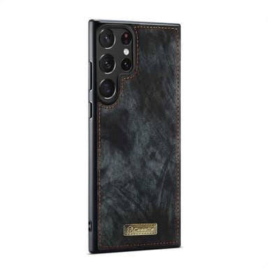 CaseMe mobildeksel 008 8-kort Samsung Galaxy S24 Ultra - Svart/grå