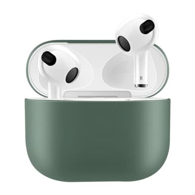 Silikonskall for Airpods 3, mørkegrønn