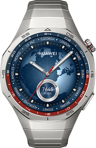 Huawei Watch GT 5 Pro sportsklokke 46mm (titan) +FreeBuds 5i gavepakke