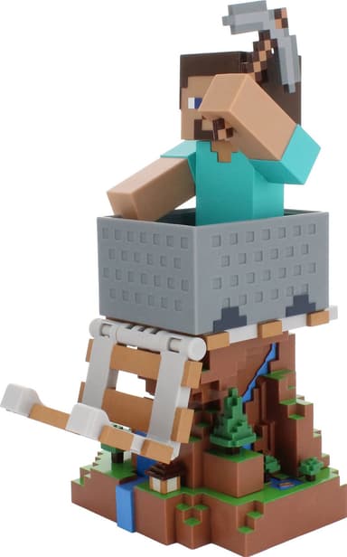 Cable Guys Minecraft mobil/kontroller holderfigur figure (Steve)