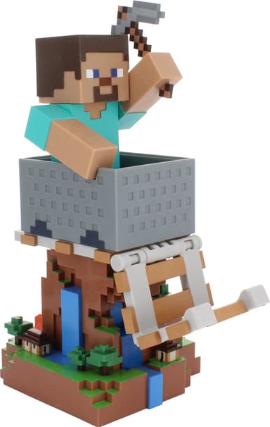Cable Guys Minecraft mobil/kontroller holderfigur figure (Steve)
