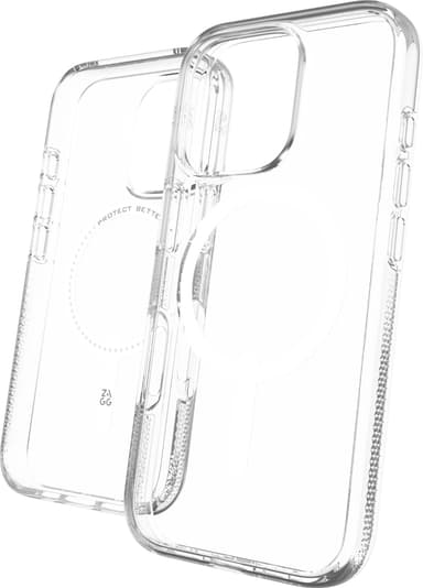 Zagg iPhone 16 Pro Crystal Palace Snap deksel (gjennomsiktig)