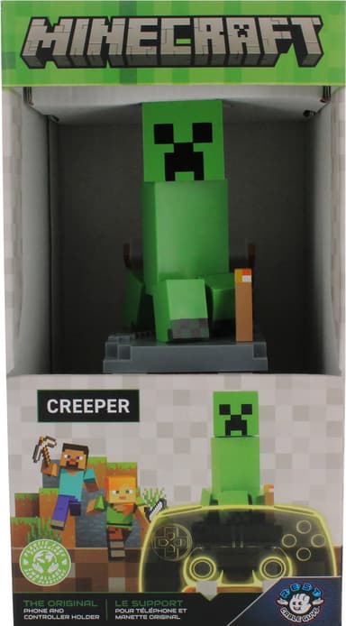 Cable Guys Minecraft mobil/kontroller holderfigur (Creeper)