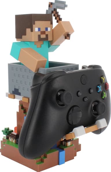 Cable Guys Minecraft mobil/kontroller holderfigur figure (Steve)