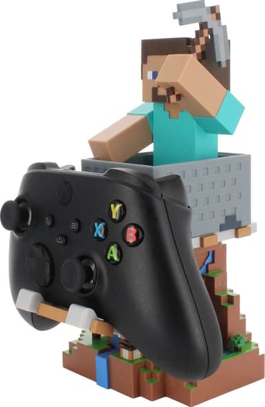 Cable Guys Minecraft mobil/kontroller holderfigur figure (Steve)