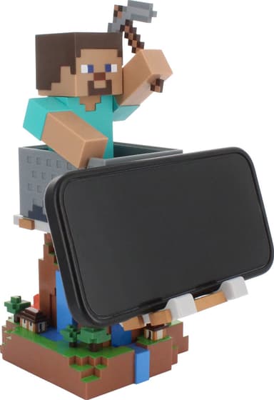 Cable Guys Minecraft mobil/kontroller holderfigur figure (Steve)