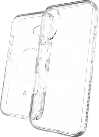 Zagg iPhone 16 Crystal Palace Snap deksel (gjennomsiktig)