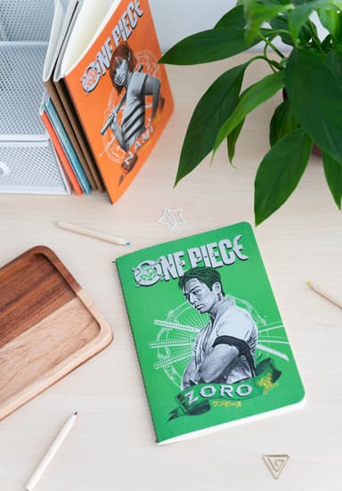 Erik Grupo One Piece notatbok (3-pakning)