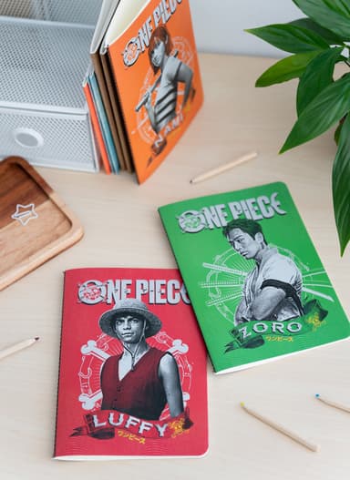 Erik Grupo One Piece notatbok (3-pakning)