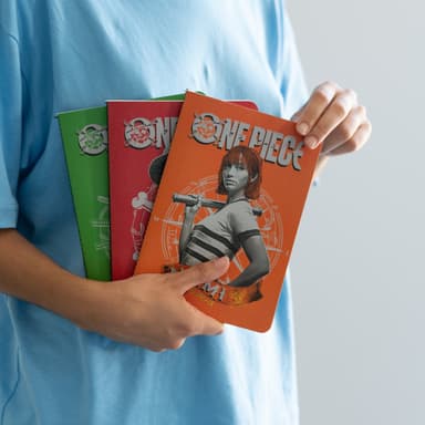 Erik Grupo One Piece notatbok (3-pakning)