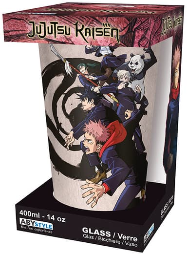 ABYStyle Jujutsu Kaisen vannglass (Tokyo vs Kyoto)