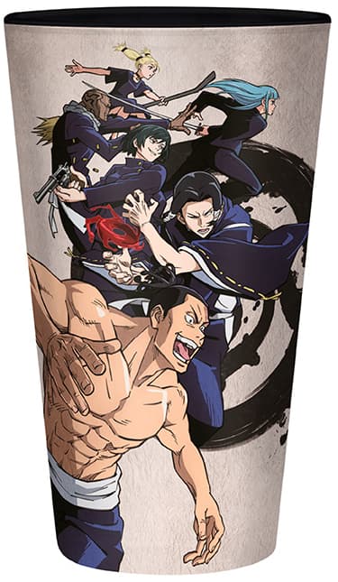 ABYStyle Jujutsu Kaisen vannglass (Tokyo vs Kyoto)