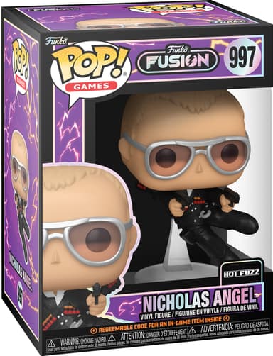 Funko Hot Fuzz actionfigur (Nicholas Angel)