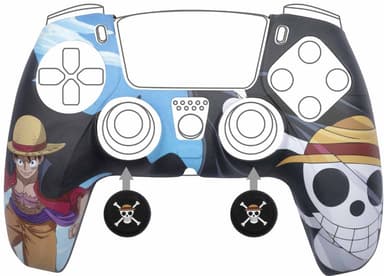 Konix Dual Sense kontrollerdeksel (Monkey D. Luffy)