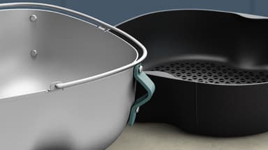 Philips Damp- og wok-sett for Airfryer 8.3L HD9960/00