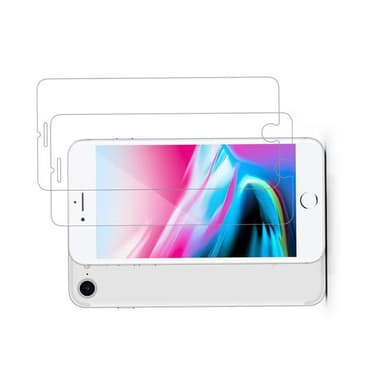 iPhone 8 skjermbeskytter i herdet glass (2-pakning)