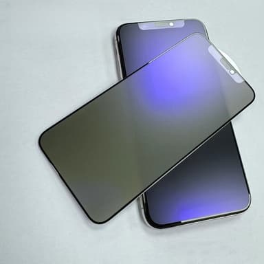 2-Pack Privacy Screen Protector for iPhone - Anti-Spy Tempered Glass iPhone 15 Plus