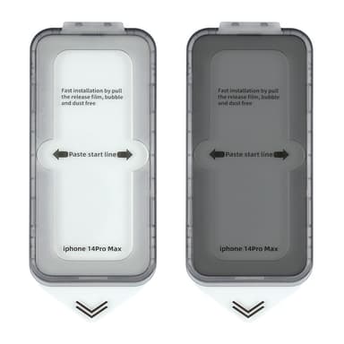2 Pack HD-skjermfilm eksplosjonssikker støvtett anti-ripe for iPhone Flerfarget 14.5 x 7.5 x 0.3 cm iPhone 14