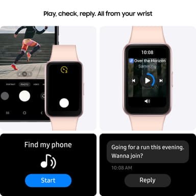 Samsung Galaxy Fit3 aktivitetsmåler (rosa gull)