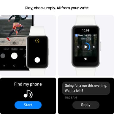 Samsung Galaxy Fit3 aktivitetsmåler (sølv)