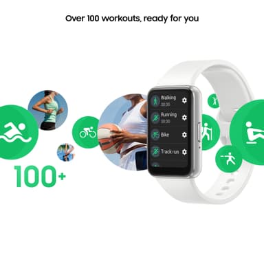 Samsung Galaxy Fit3 aktivitetsmåler (sølv)