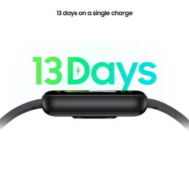 Samsung Galaxy Fit3 aktivitetsmåler (mørk grå)