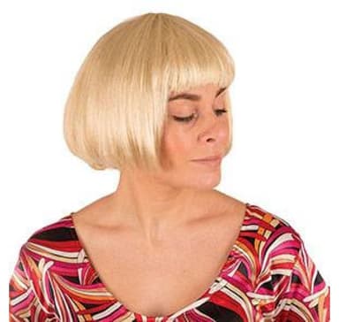 Kort parykk (blond)