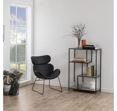 Hylle SEAFORD 77x35xH114cm, vill eik