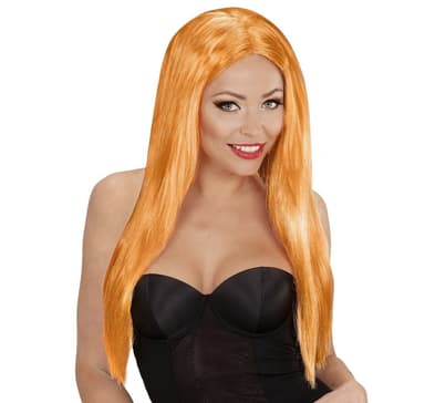 Parykk Glamour oransje