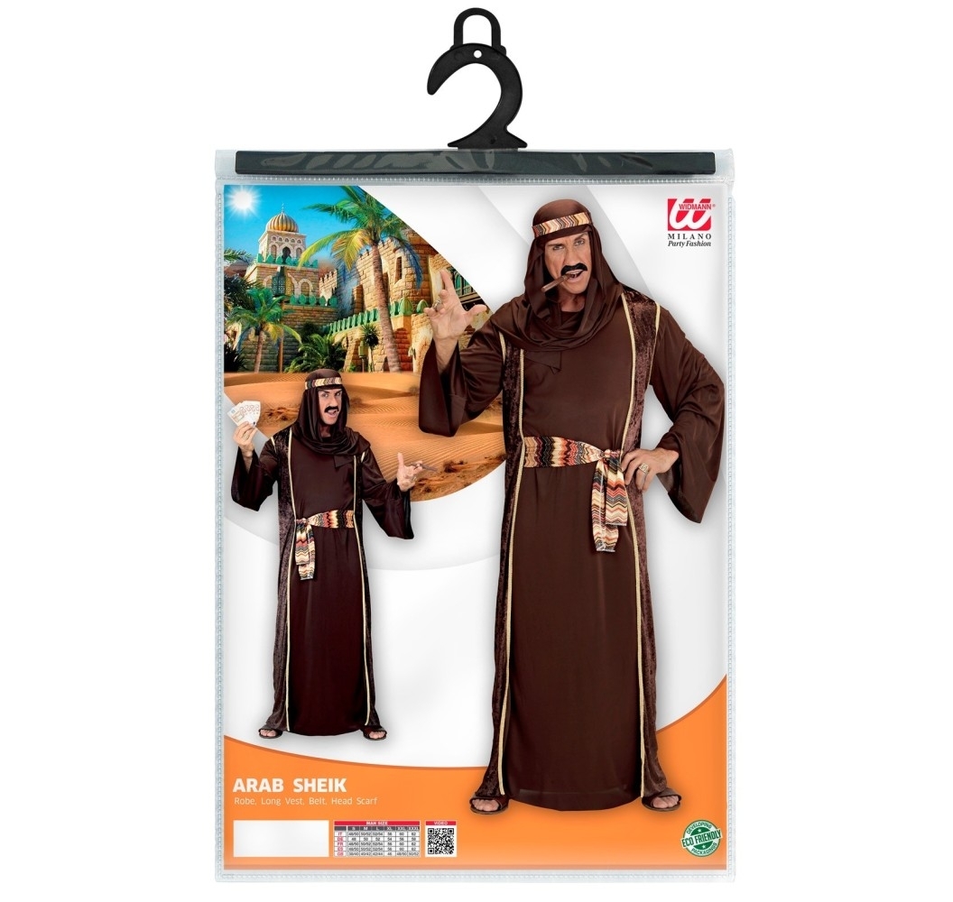 Kostyme arabisk stil XL