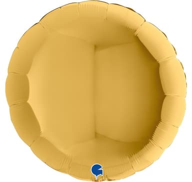 Rund gullballong