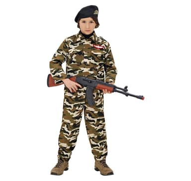 Barnedrakt soldat 158cm