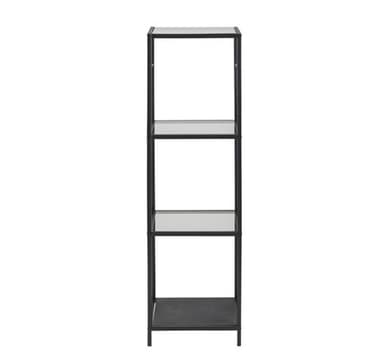 Hylle SEAFORD 35x37xH119,5cm, glass