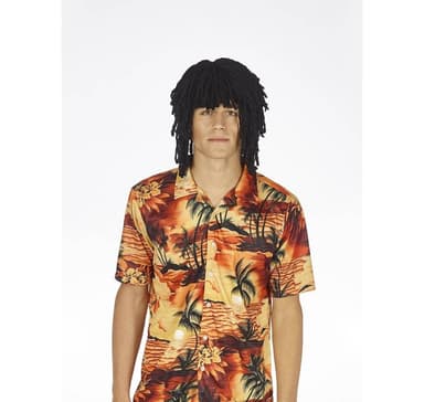Parykk Rasta (svart)