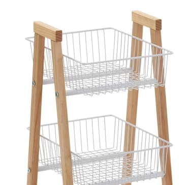 Hylle BREN 32x37xH81cm, hvit