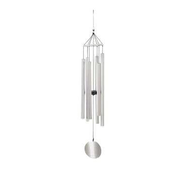 Vindklokke NATURENS MELODY H99cm, sølv