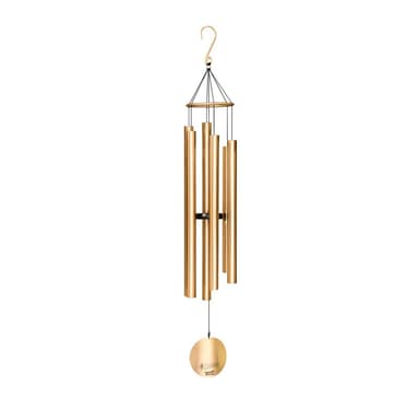 Vindklokke NATURENS MELODY H116cm, gull