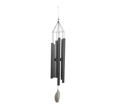 Vindklokke NATURENS MELODY H99cm, svart