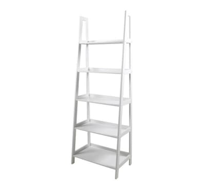 Hylle WALLY 63x40xH180cm, hvit