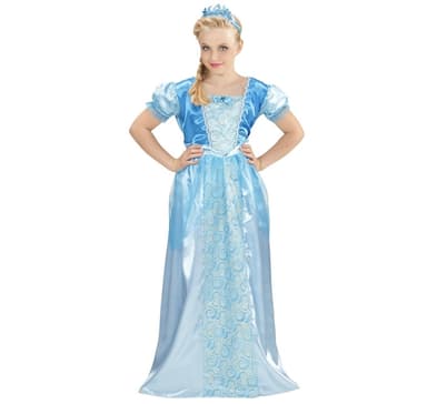 Kostyme snøprinsesse (128 cm)