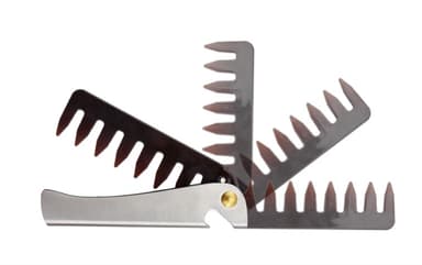 Folding kam hår erting kam styling hår børste 2