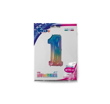 Nummer ""1"" Rainbow