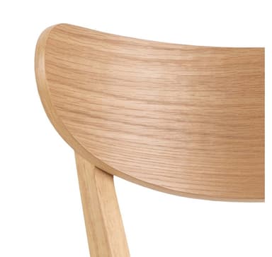 Barkrakk ROXBY naturell, 45x49xH105cm, eikefiner, tre