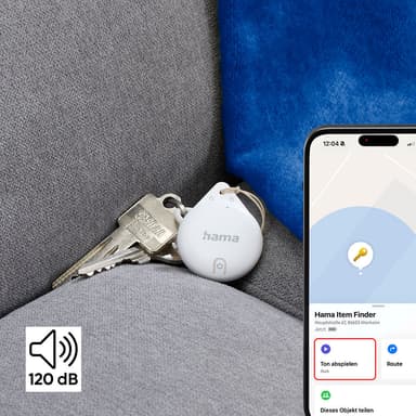 Tracker til ""Find My""-App Bluetooth 1 stk. Hvit
