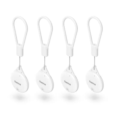 Tracker til ""Find My""-App Bluetooth 4 stk. Hvit